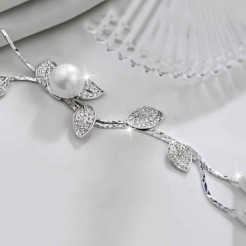 Collier Vintage À Feuilles