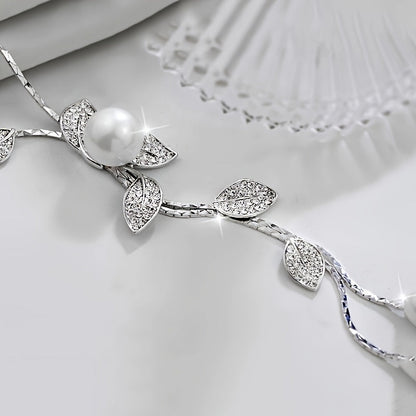 Collier Vintage À Feuilles