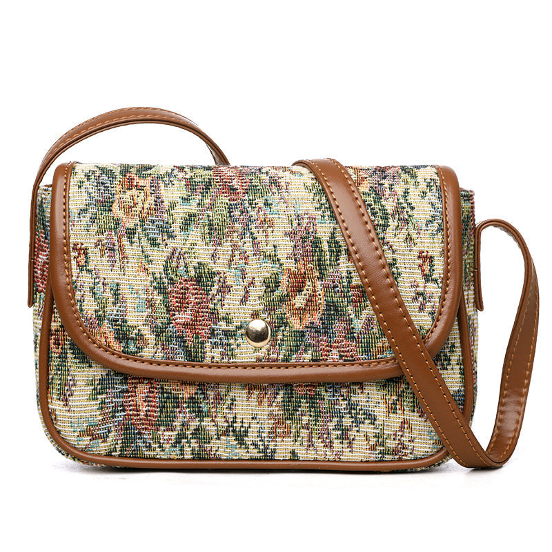 Sac Fleuri Vintage