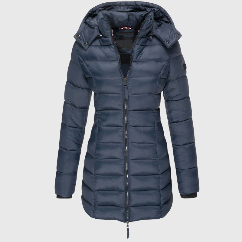 Elise - Manteau Long en Duvet