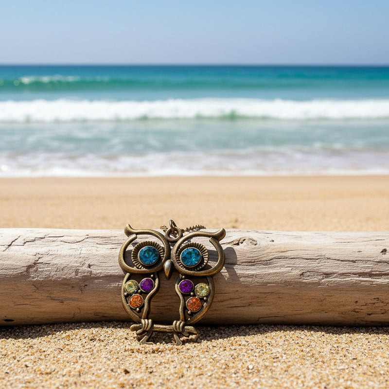 Collier Pendentif Hibou