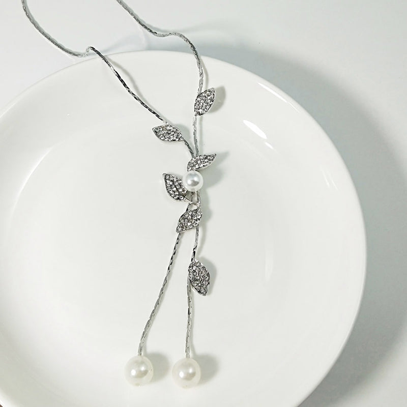 Collier Vintage À Feuilles