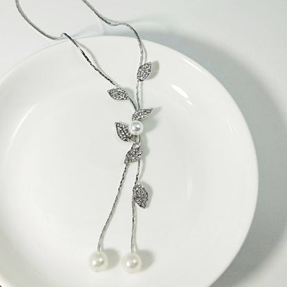 Collier Vintage À Feuilles