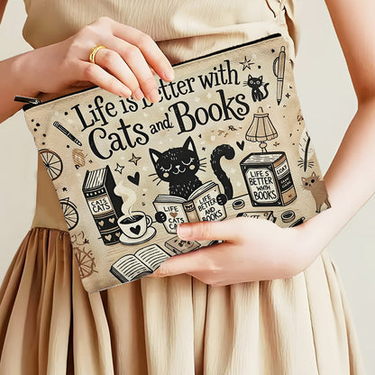 Sac Vintage À Motif De Chat