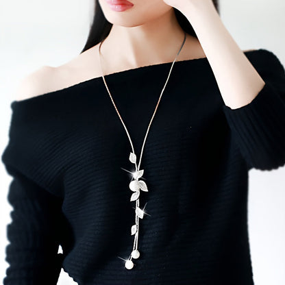 Collier Vintage À Feuilles