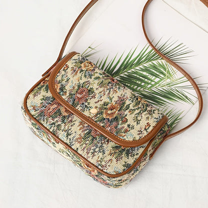 Sac Fleuri Vintage