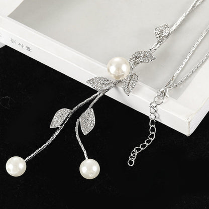 Collier Vintage À Feuilles