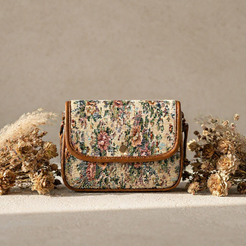 Sac Fleuri Vintage