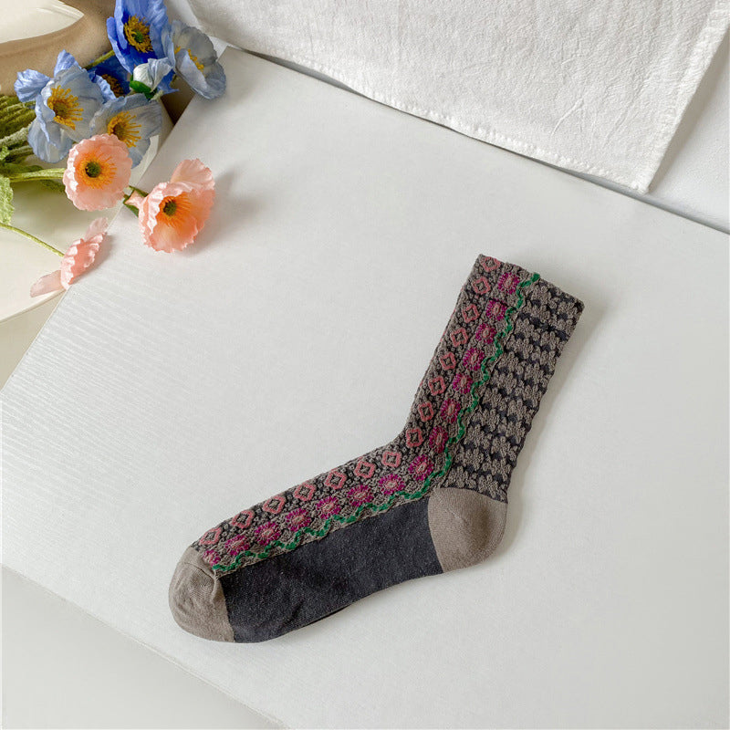 Chaussettes Décontractées Vintage