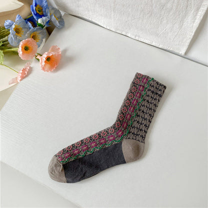 Chaussettes Décontractées Vintage