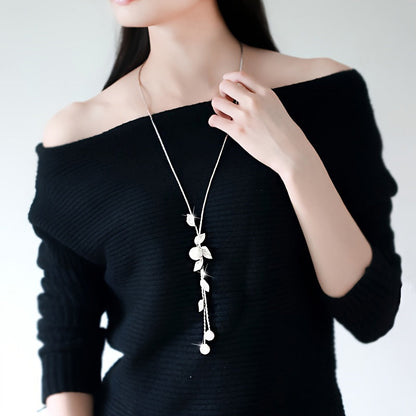 Collier Vintage À Feuilles