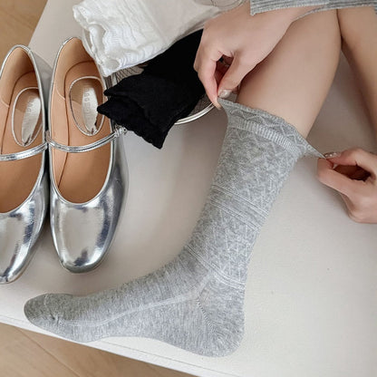 Chaussettes Décontractées Unies