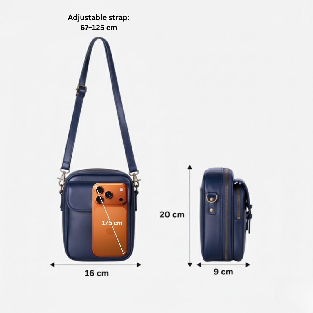 Charlotte | Sac bandoulière spacieux