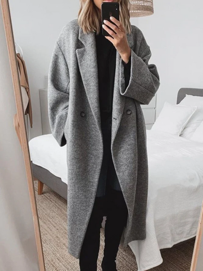 Fiona | Manteau Long Sur Mesure Classique
