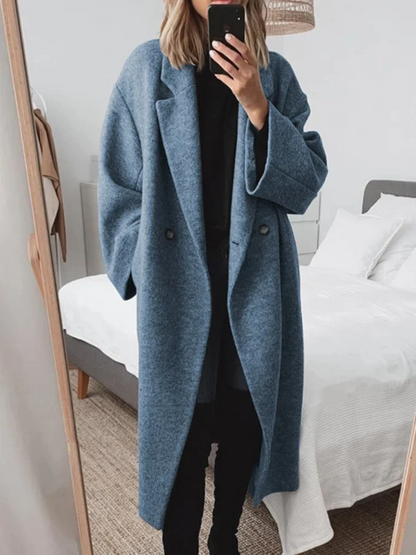 Fiona | Manteau Long Sur Mesure Classique