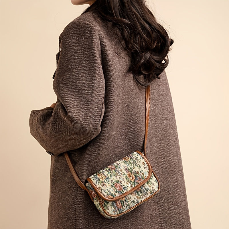 Sac Fleuri Vintage