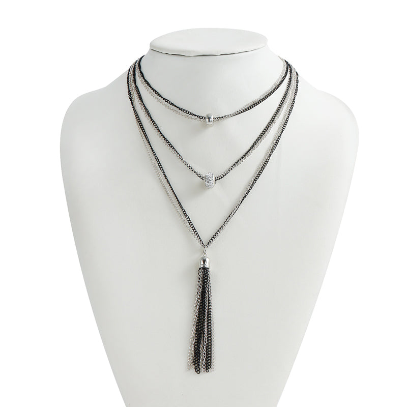Collier Vintage À Franges