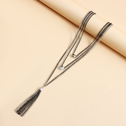 Collier Vintage À Franges