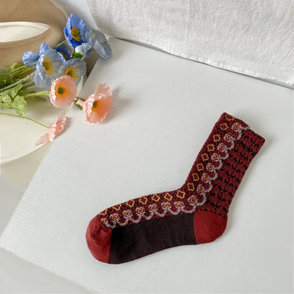 Chaussettes Décontractées Vintage