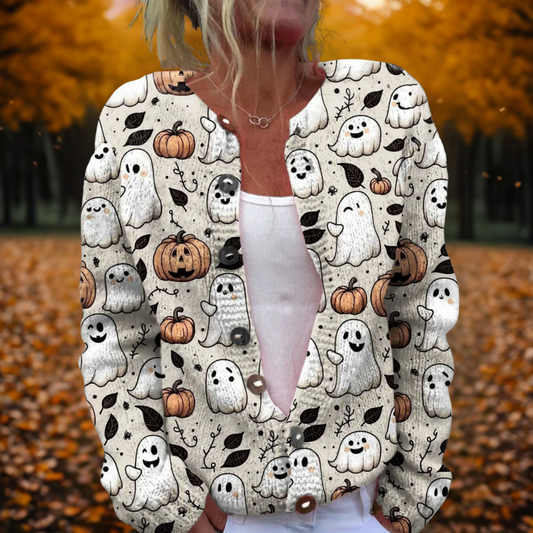 Raven | Cardigan d'Halloween