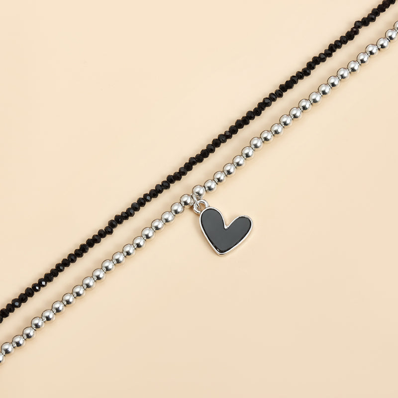 Collier Pendentif Perlé Vintage