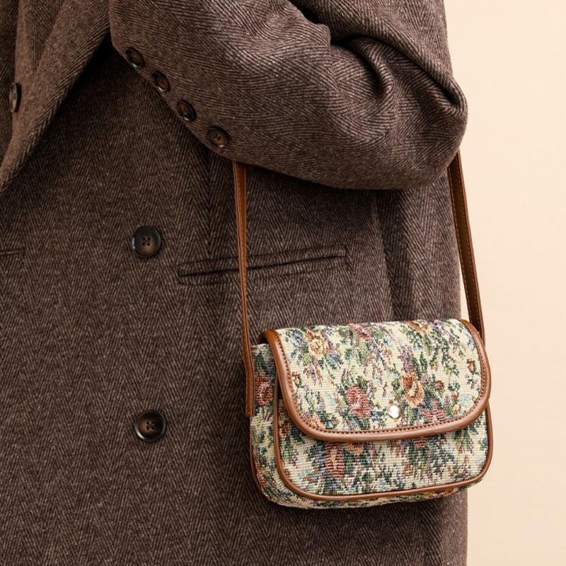 Sac Fleuri Vintage