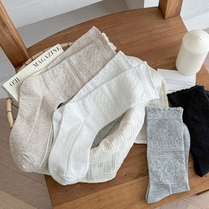 Chaussettes Décontractées Unies