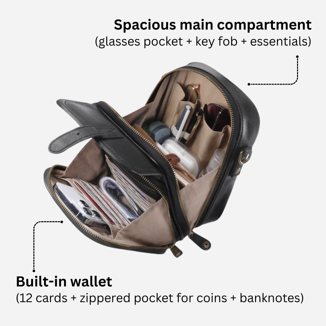 Charlotte | Sac bandoulière spacieux