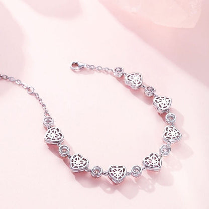 Bracelet Cœur Élégant