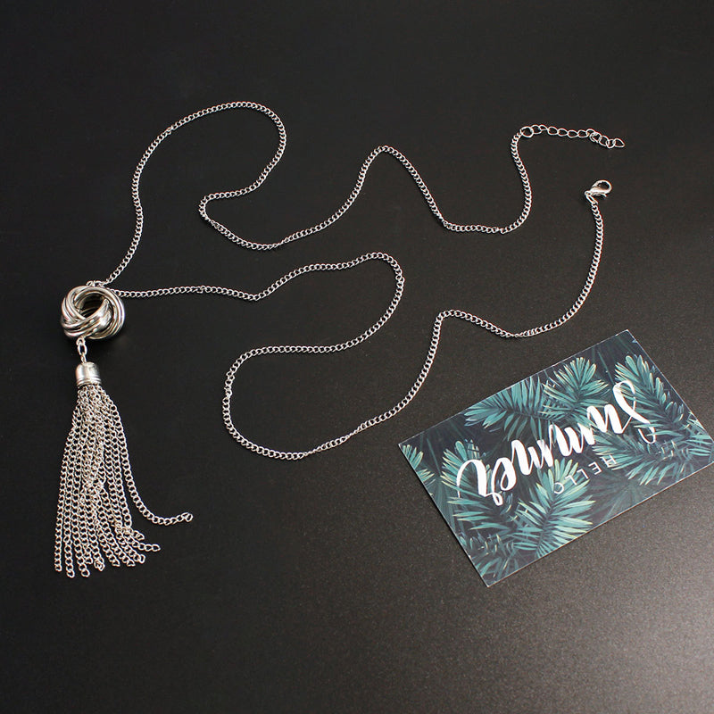 Collier Vintage À Franges