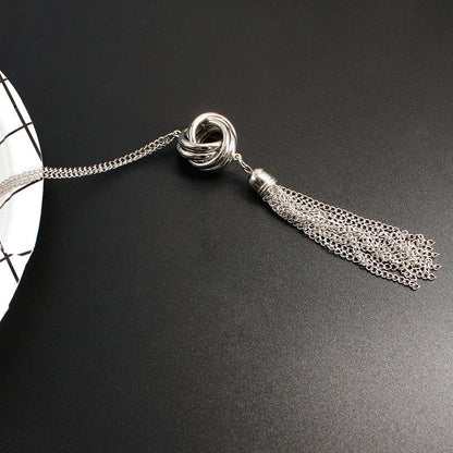 Collier Vintage À Franges