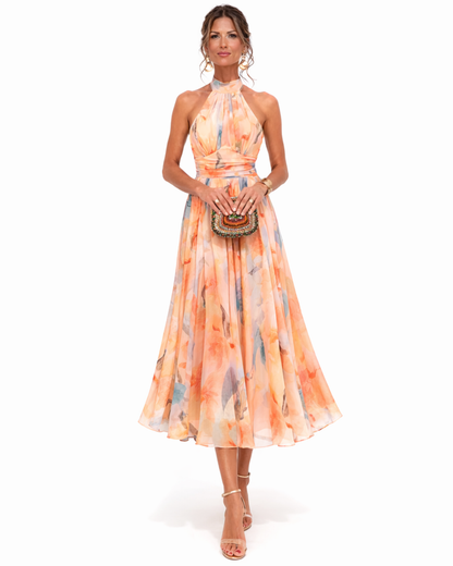 Maëlle | Robe à col halter
