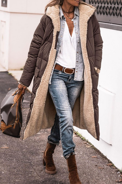 Sasha | Manteau Réversible Élégant
