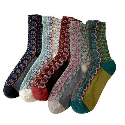 Chaussettes Décontractées Vintage