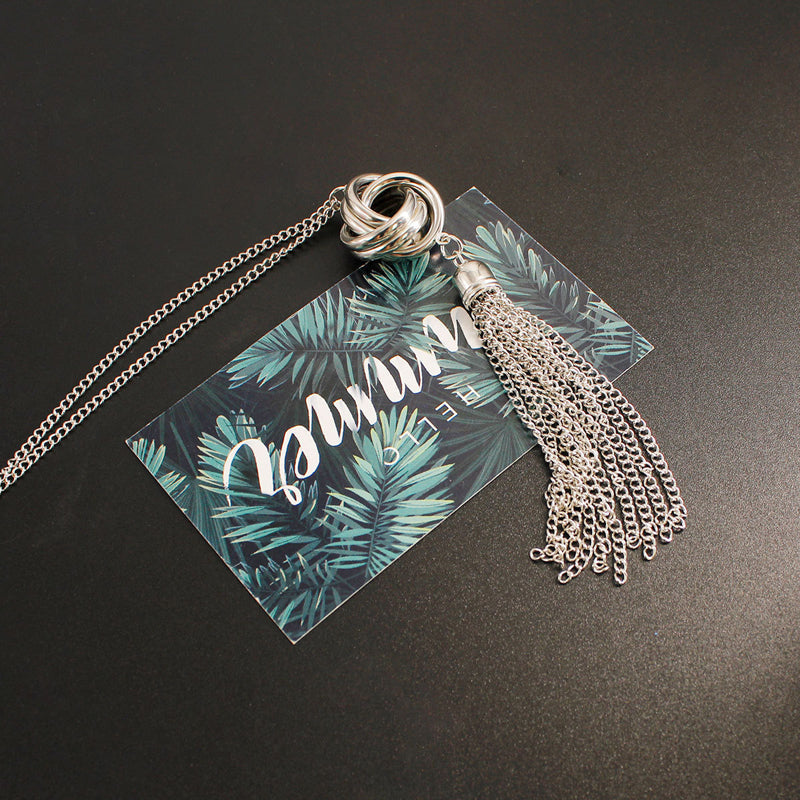 Collier Vintage À Franges