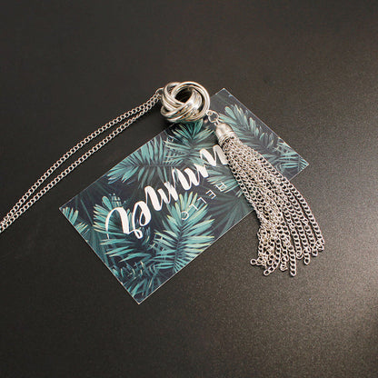 Collier Vintage À Franges