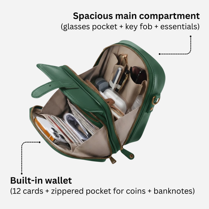 Charlotte | Sac bandoulière spacieux