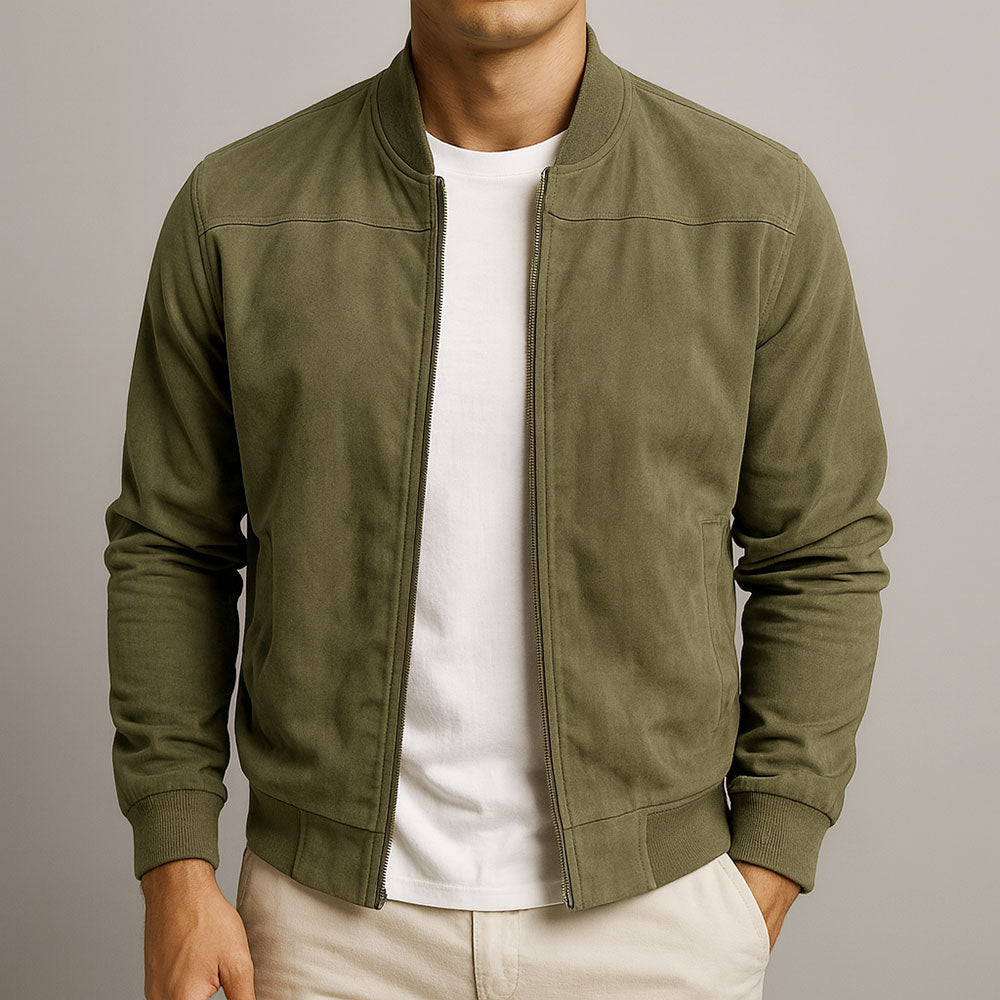 Alain | Veste en daim pour homme