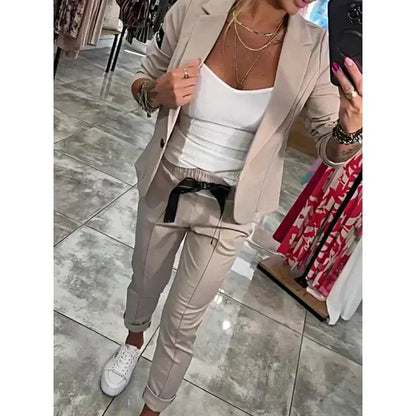 Violette | Ensemble blazer et pantalon élégant