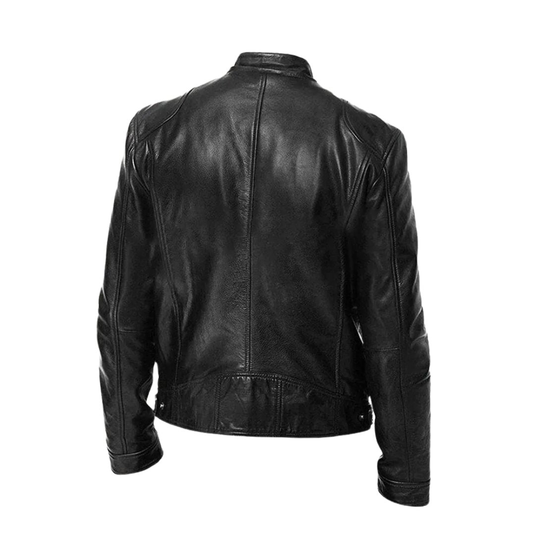 Nathan | Veste en Cuir Décontractée