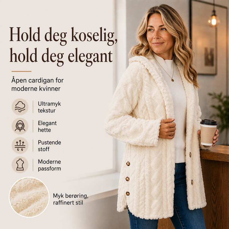 Françoise | Veste chaude à capuche matelassée