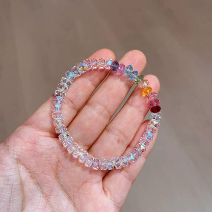 Bracelet De Perles Colorées