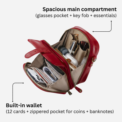 Charlotte | Sac bandoulière spacieux