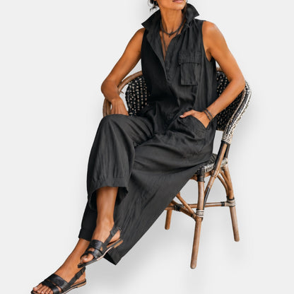 Geraldine | Combinaison sans manches oversize