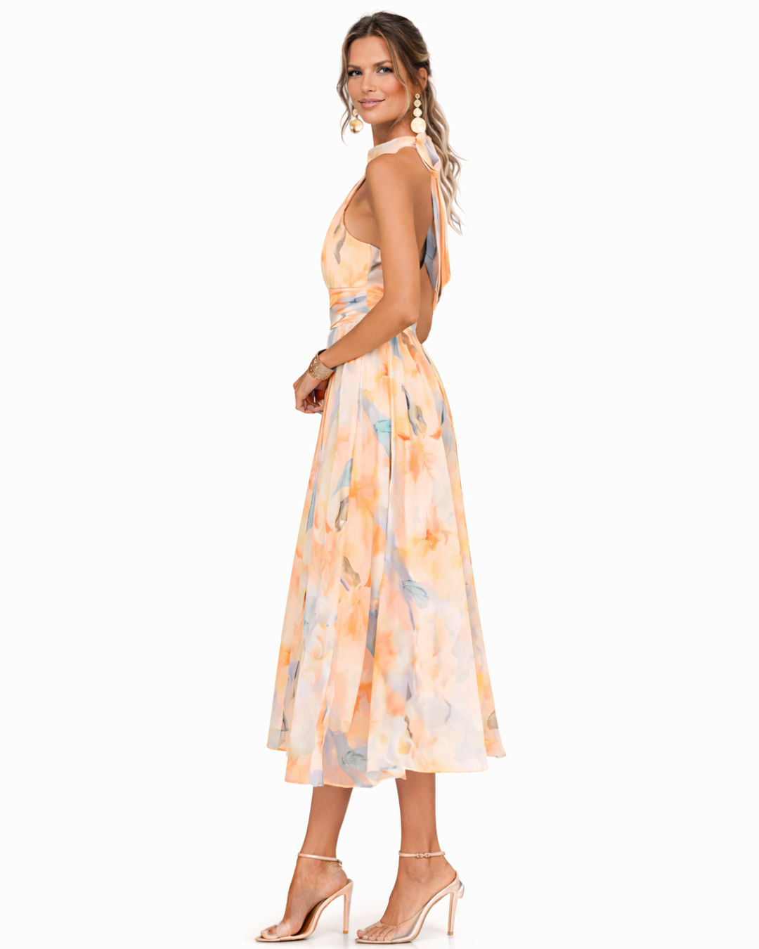 Maëlle | Robe à col halter