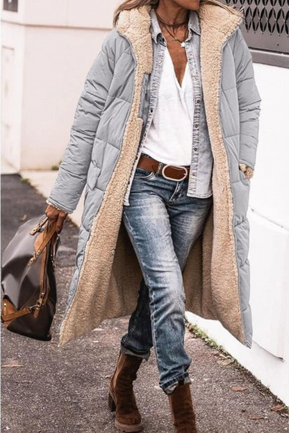 Sasha | Manteau Réversible Élégant