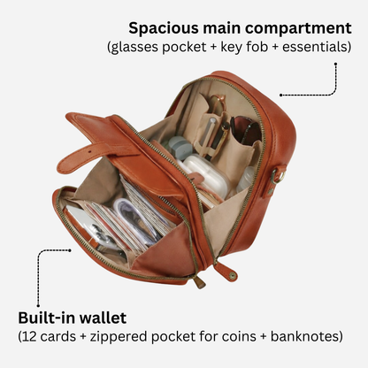 Charlotte | Sac bandoulière spacieux
