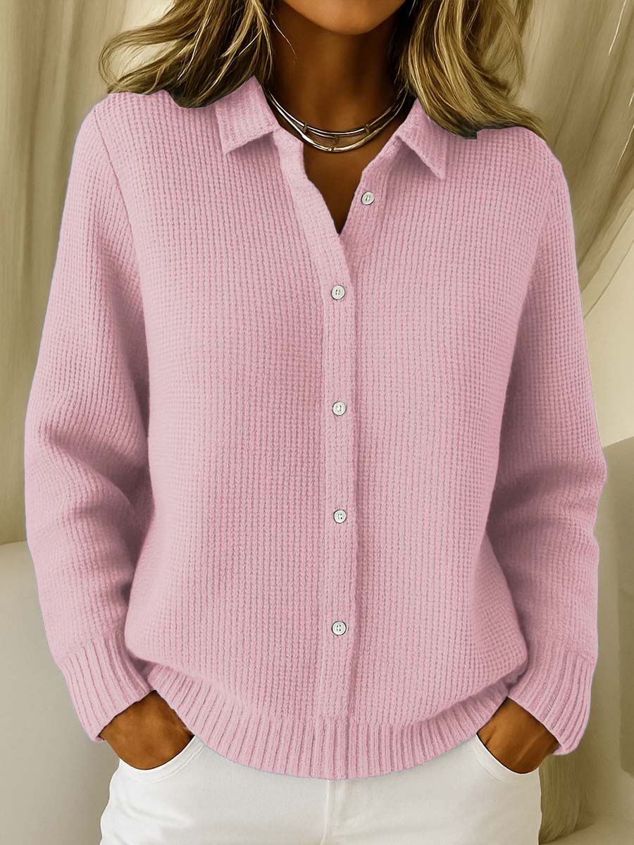 Lisa | Cardigan Boutonné Tricoté Classique