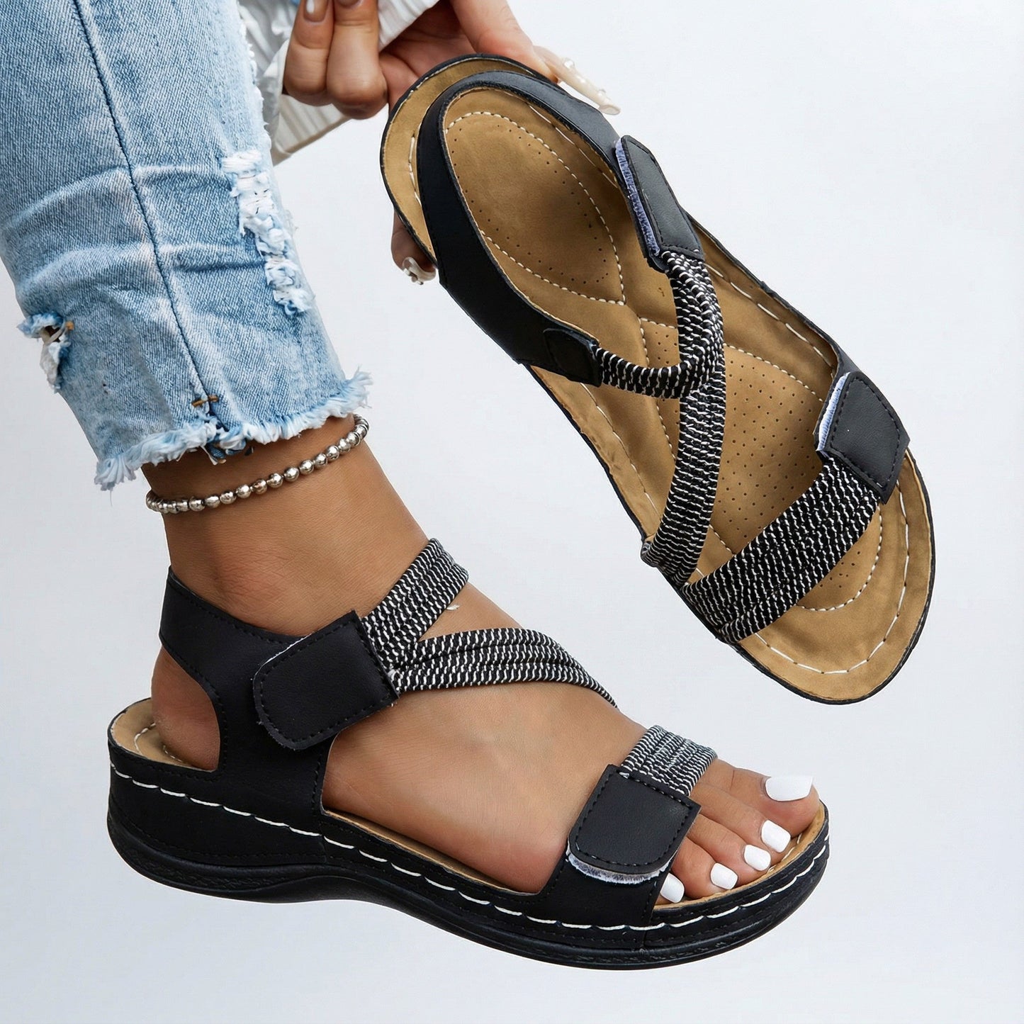 Léana | Sandales orthopédiques confort