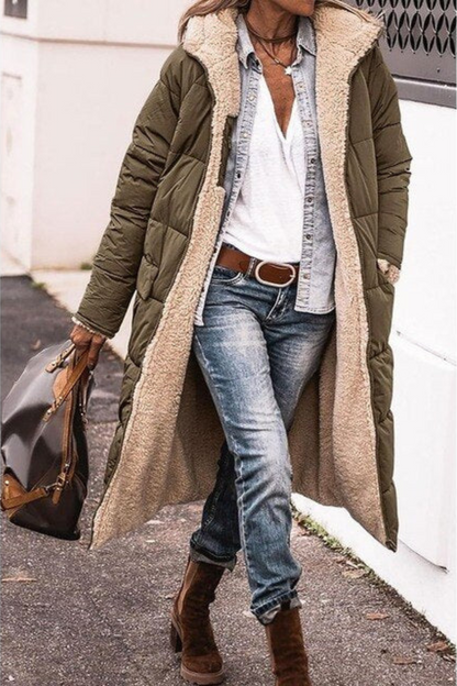 Sasha | Manteau Réversible Élégant